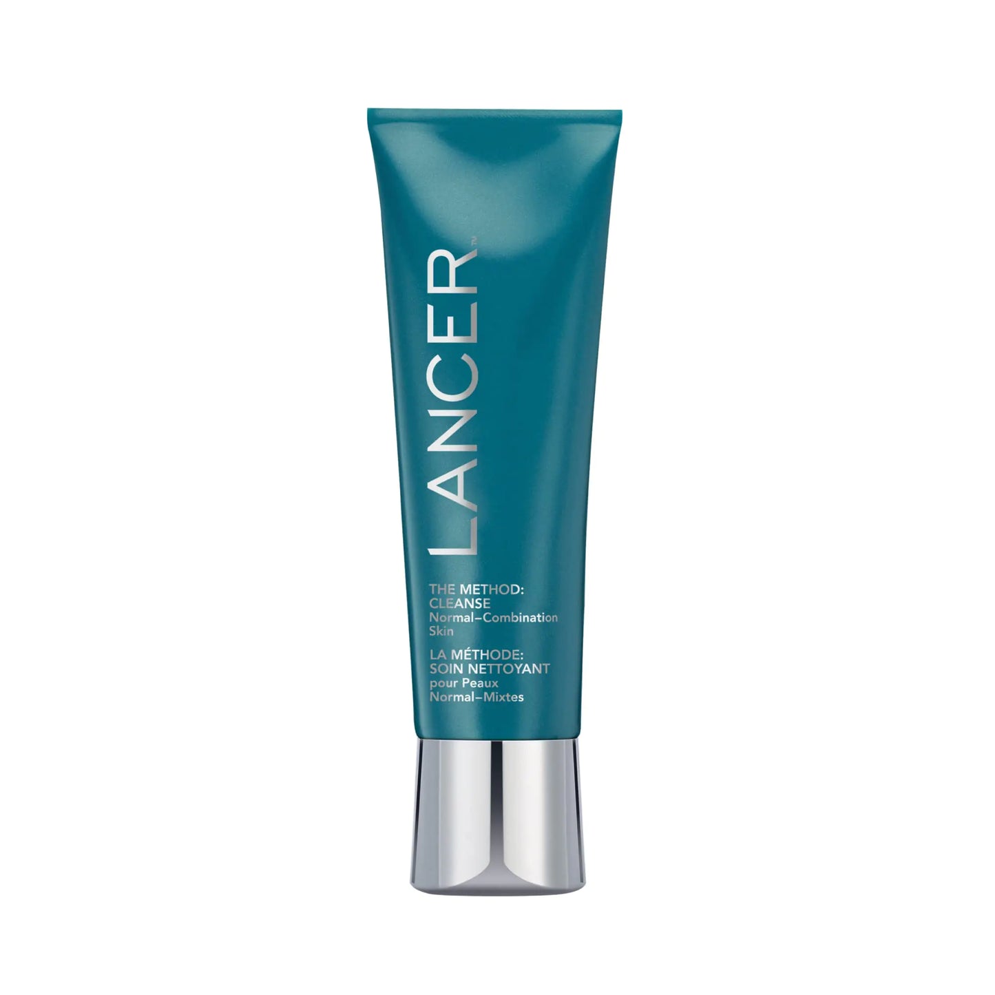 Lancer Skincare The Method: Cleanse Face Cleanser with Salicylic Acid in teal tube, 8 fluid ounces for daily use.
