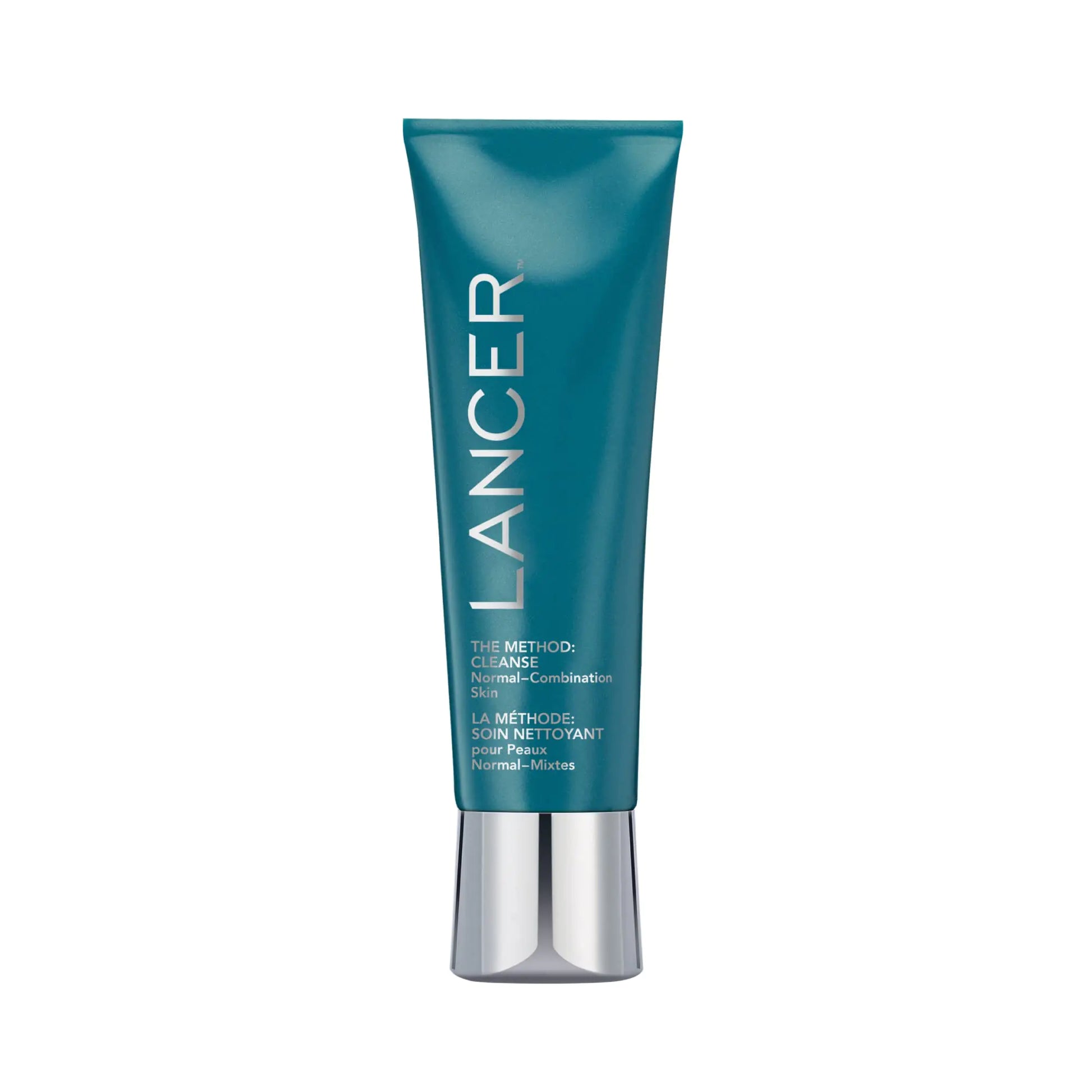 Lancer Skincare The Method: Cleanse Face Cleanser with Salicylic Acid in teal tube, 8 fluid ounces for daily use.
