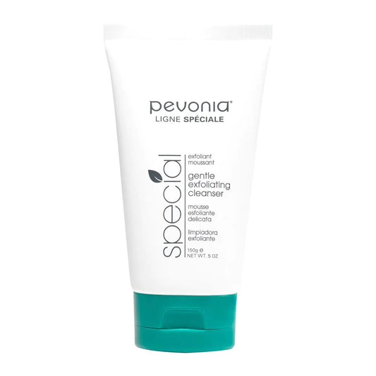 Pevonia Gentle Exfoliating Face Cleanser in a 5 oz tube for smoothing and cleansing skin.